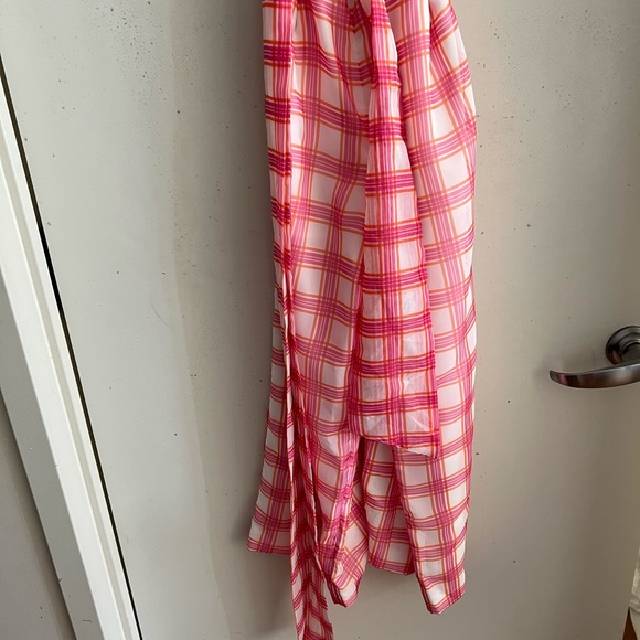 C/MEO Collective Pink Plaid Jumpsuit - Picture 3 of 9